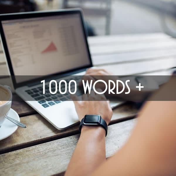 I will write 1000+ Article for you with the very real content delivered within a day