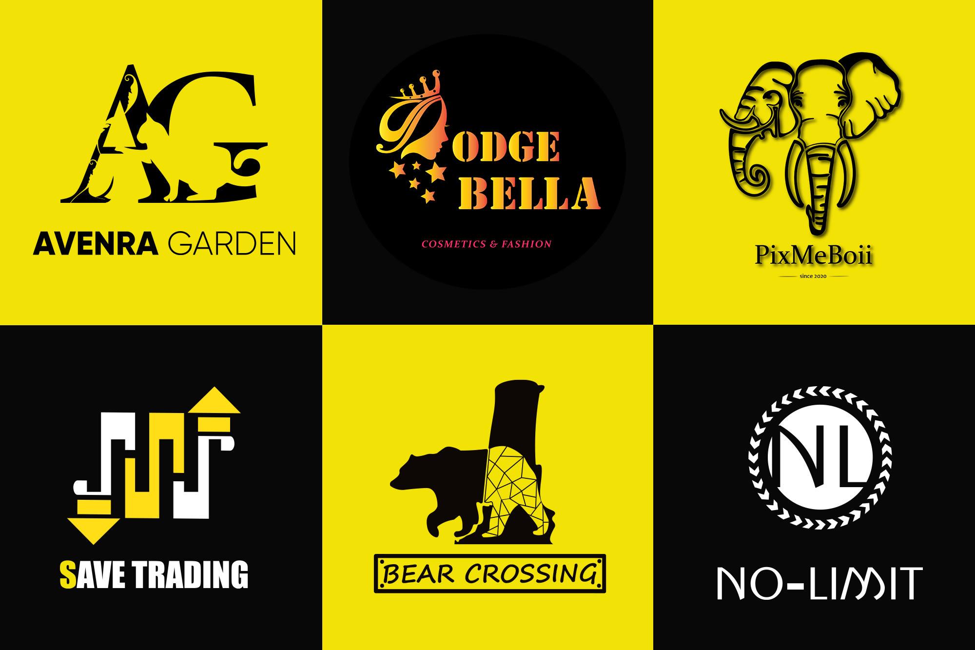 I will do modern unique minimalist logo design