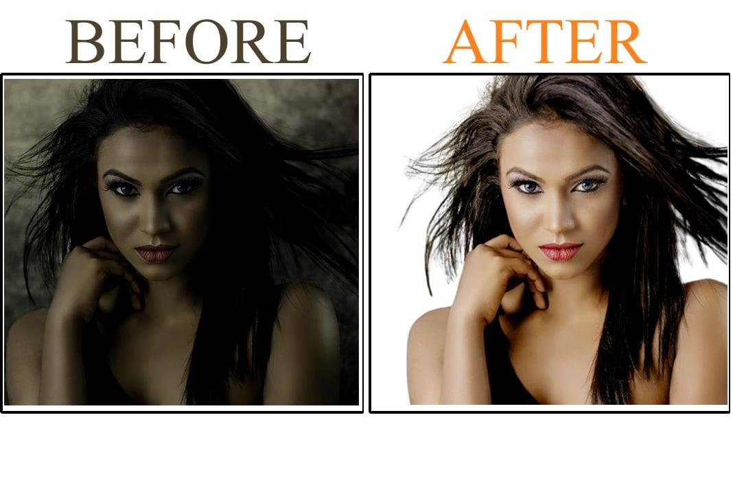 Edit, remove background, change background, retouch your image