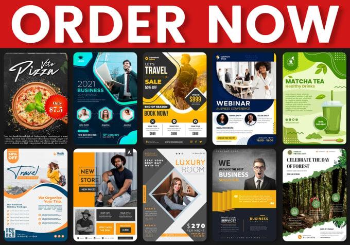 I will design professional flyers within 24 hours.