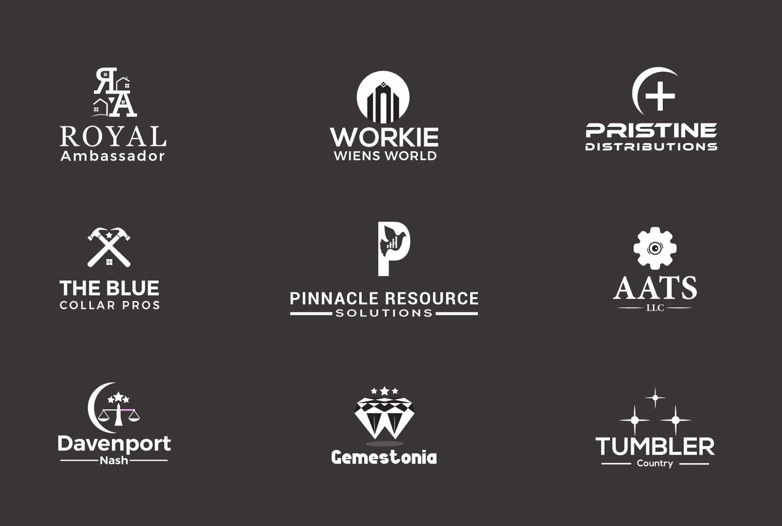 I will create attractive modern minimal Business logo design