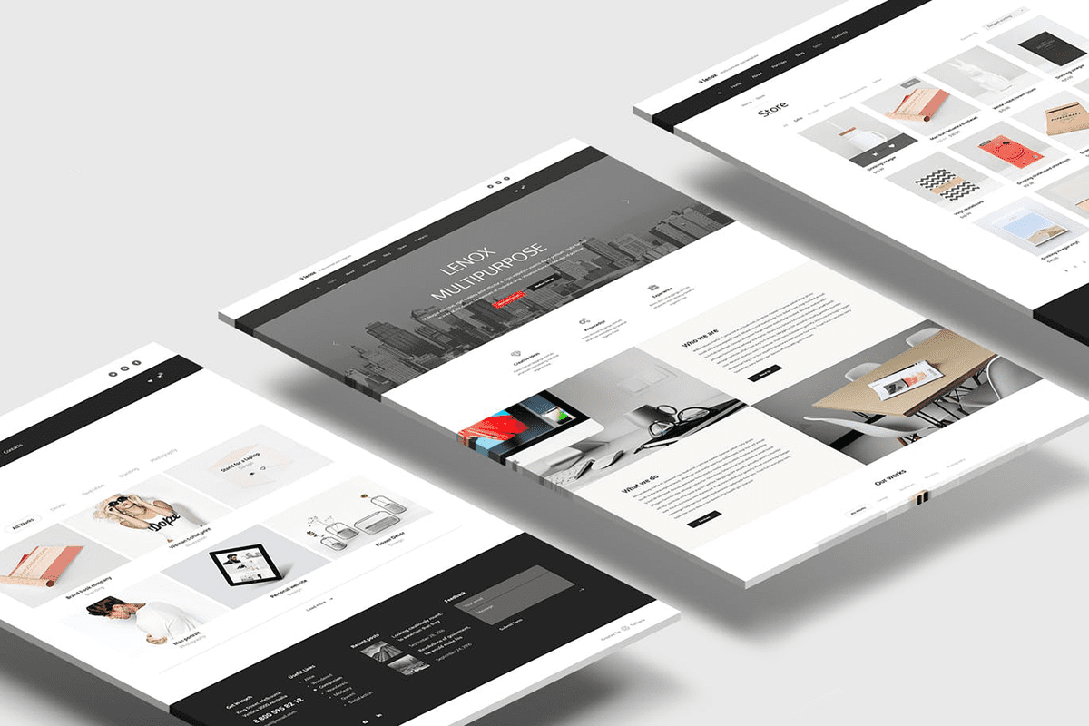 I will create a modern responsive wordpress landing page or home page