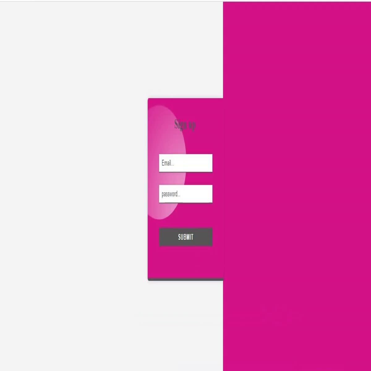 Attractive Form Template For Any Site