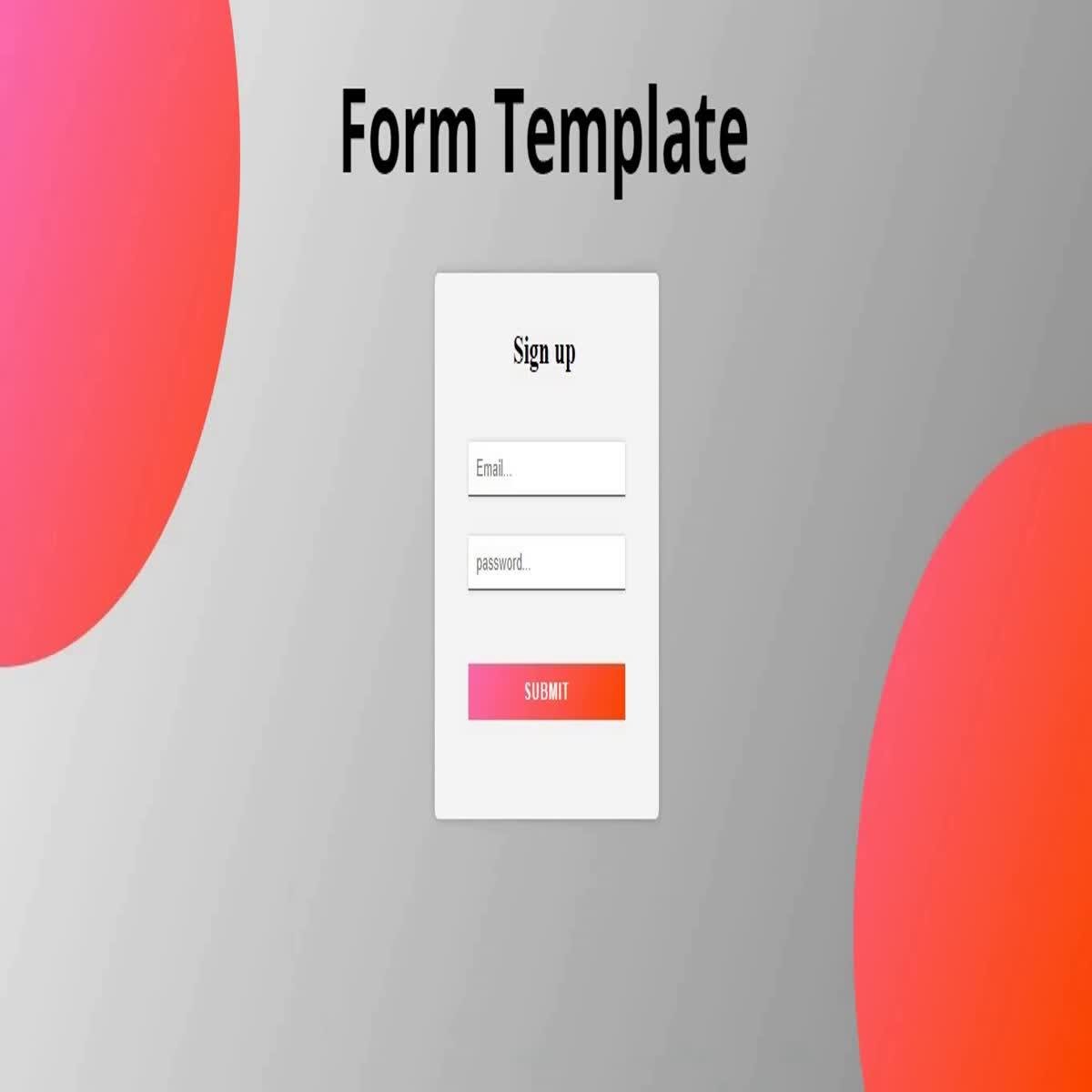 Creative Form Background Circle