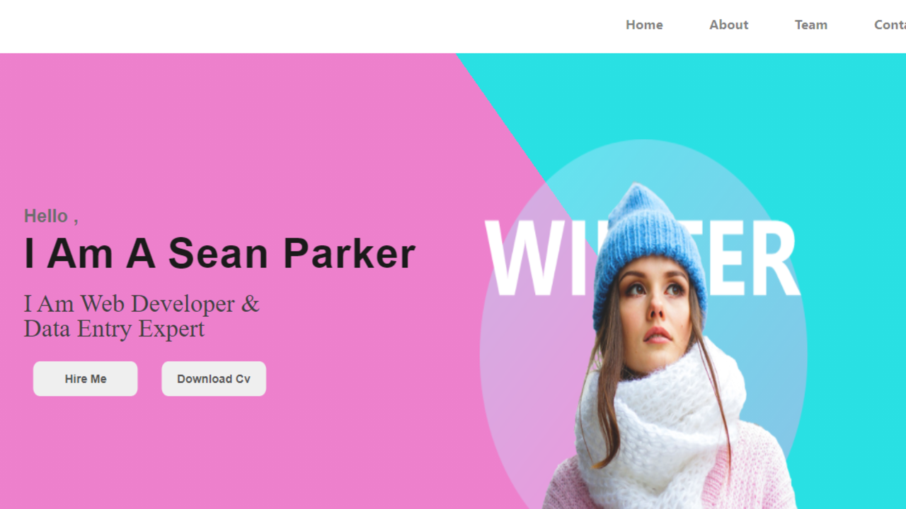 Html & Css Stylish Portfolio Template 