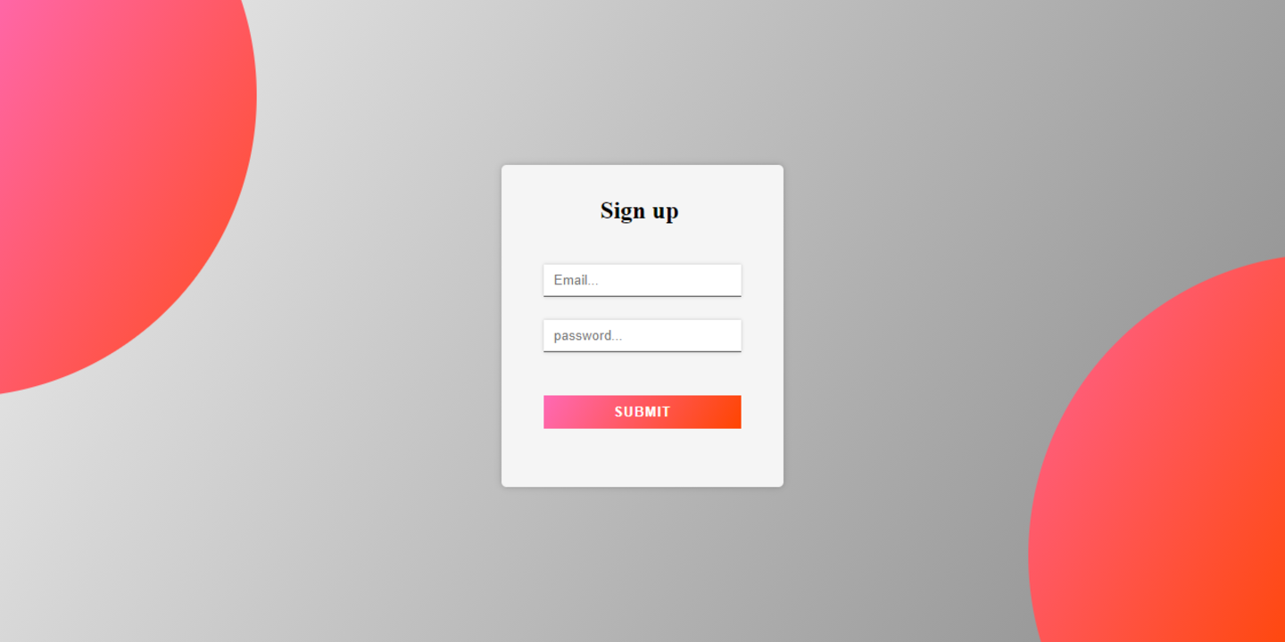 Creative Form Background Circle