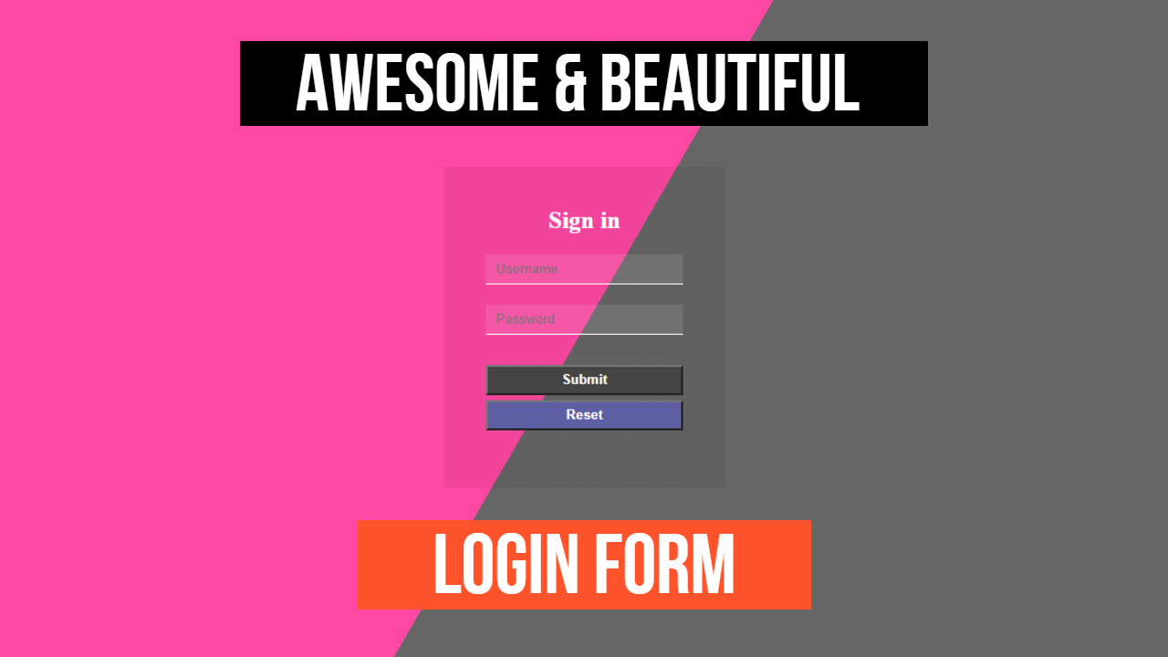 transparent And Mixed Colorful Form Template