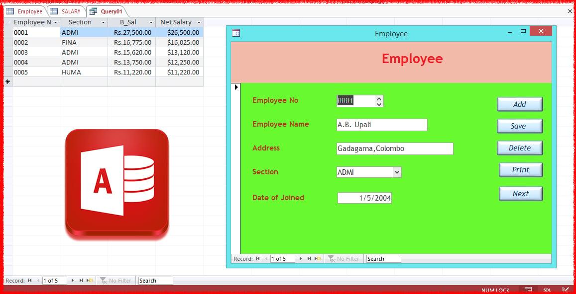 I will do any job on microsoft access databases