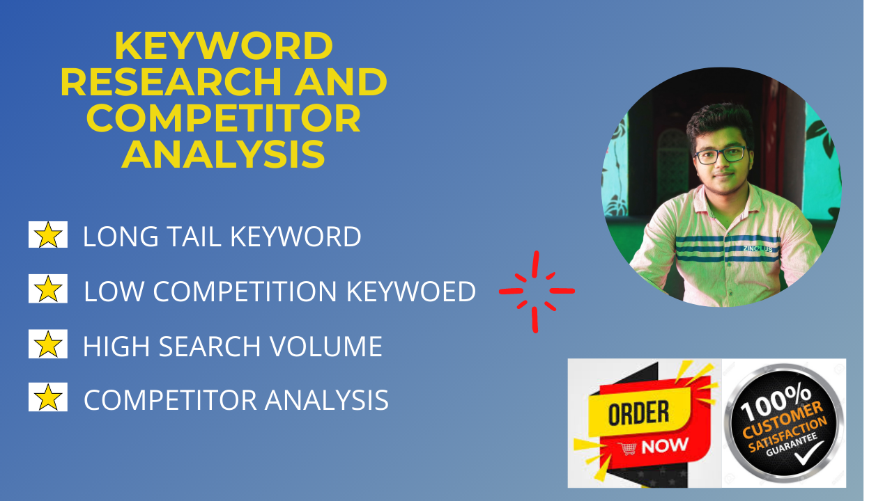 Do unique keyword research and competitor analysis. 