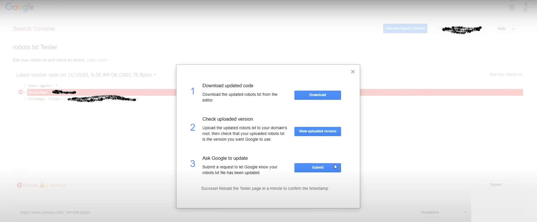 I will do google index and search console service for SEO to make you happy