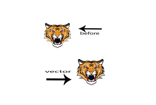 I will do vector tracing within 4 hour
