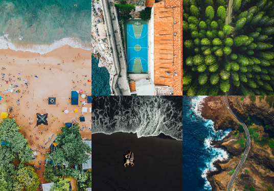 i will give you 500 drone footage video full HD,4K resolution 