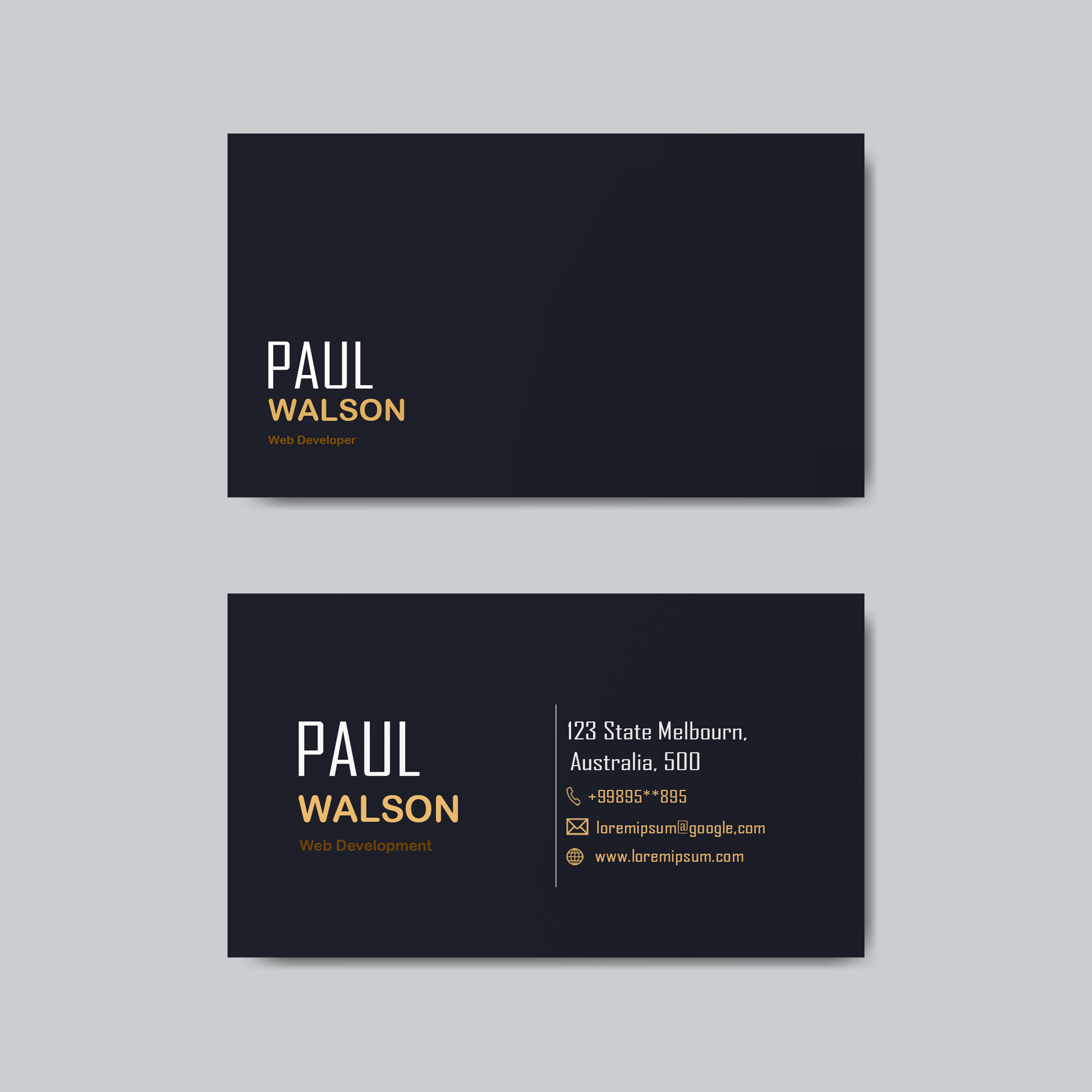 I will design Professional & Unique Business Card