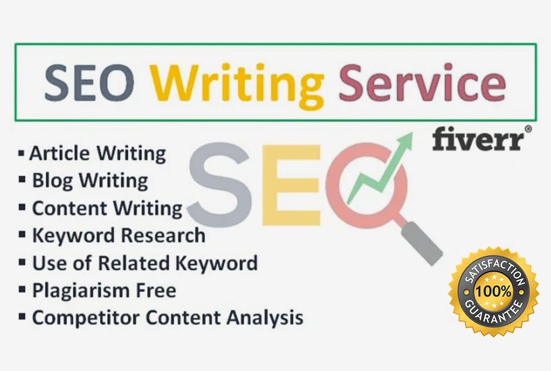 I will provide professional SEO website content, blog and article writing service
