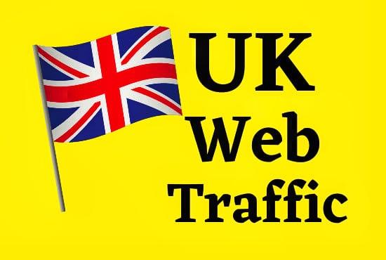 Drive UK 2000 targeted real traffic to your website