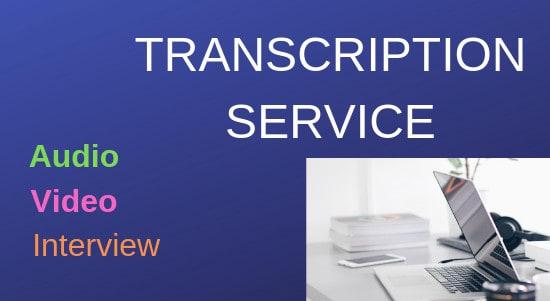 I will transcribe your audio and video transcripts