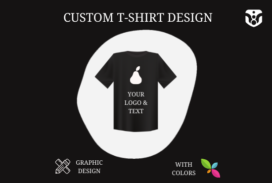 Custom graphic design for T-shirt 