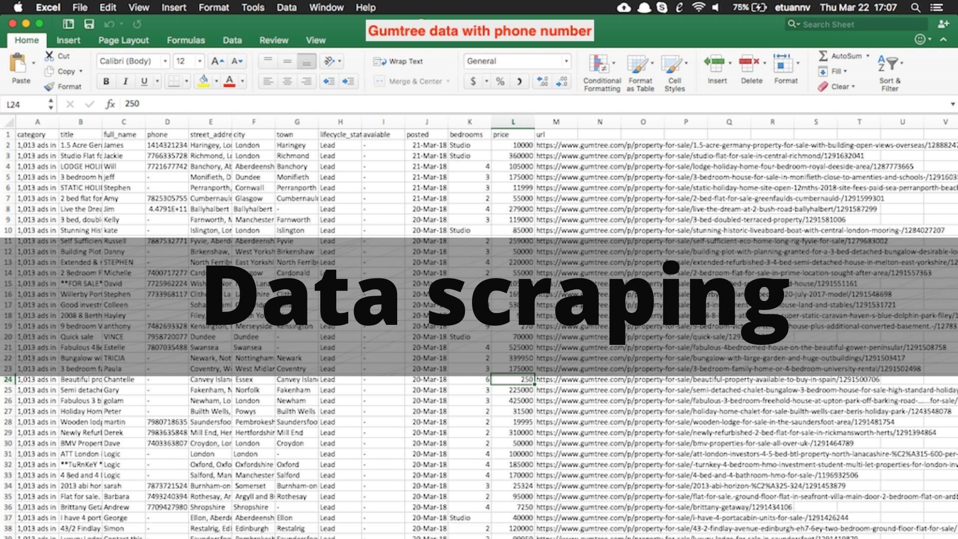 I will do any type of data entry ,web scraping, data mining and web research work