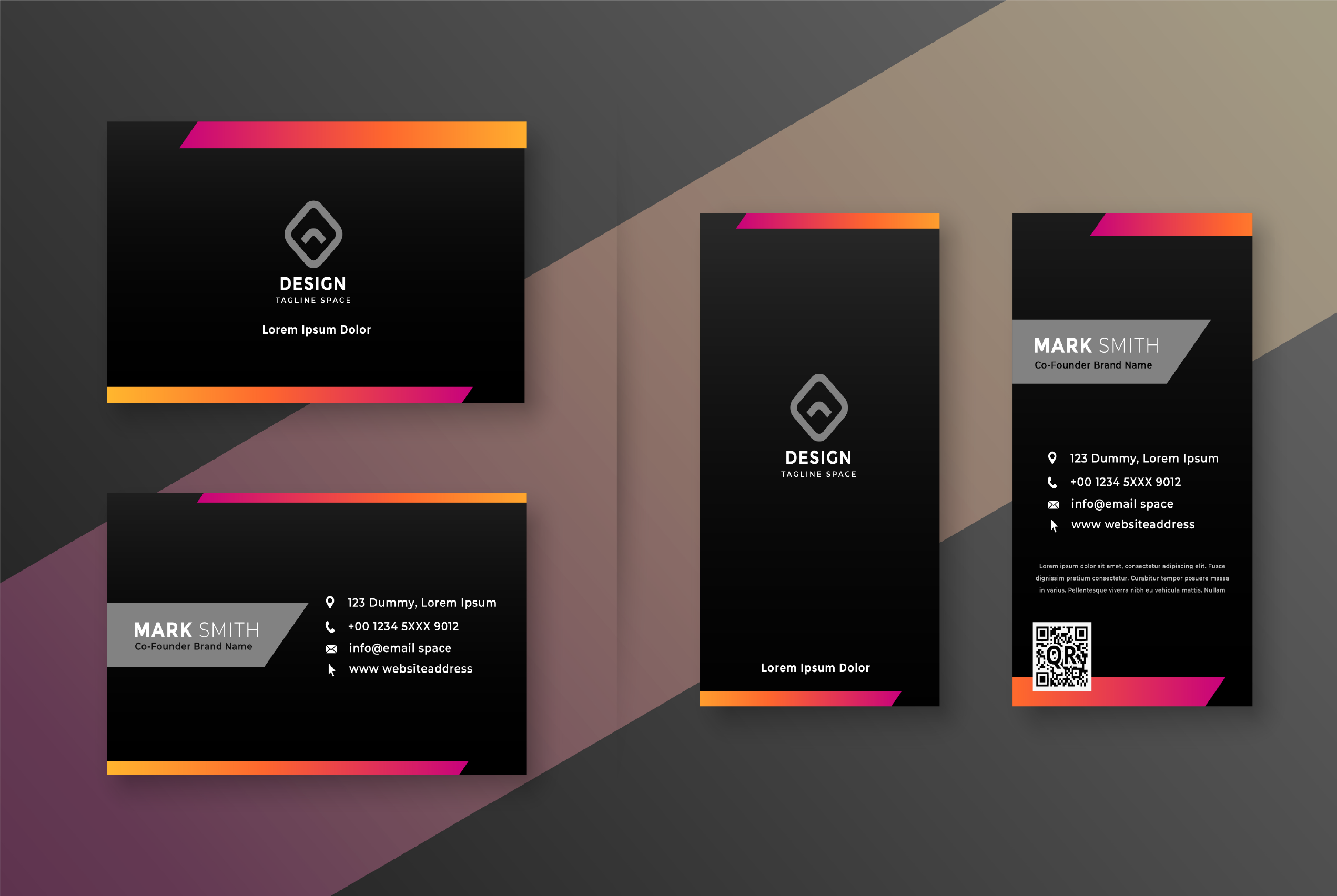 I will design stunning business card