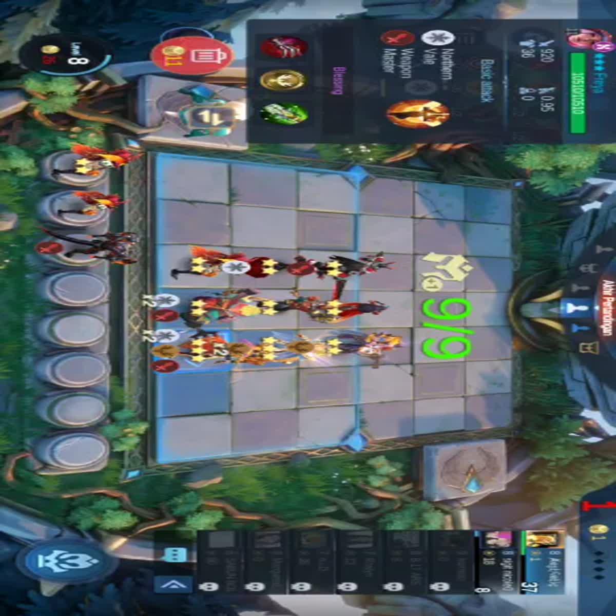 Mobile Legend Chess Gameplay. Great Synergy againts Anything