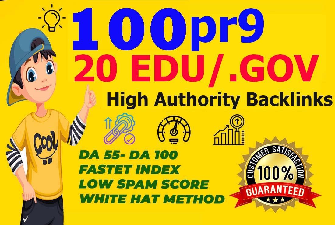 I will create 120+ PR9 Dofollow Profile Backlinks Which Will Blow Your Site at Top RANK