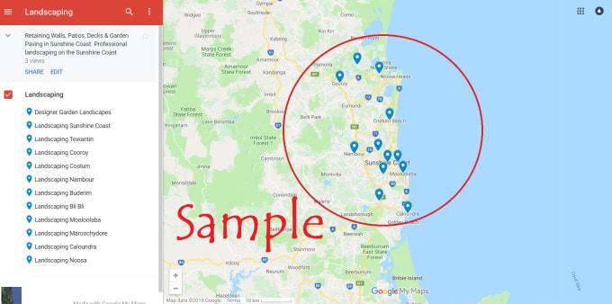 I will do local SEO citation, google my business, maps directory listing