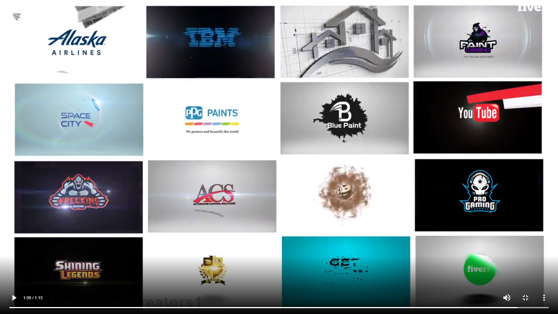 Get 50 Animation Videos With Your Logo FULL HD