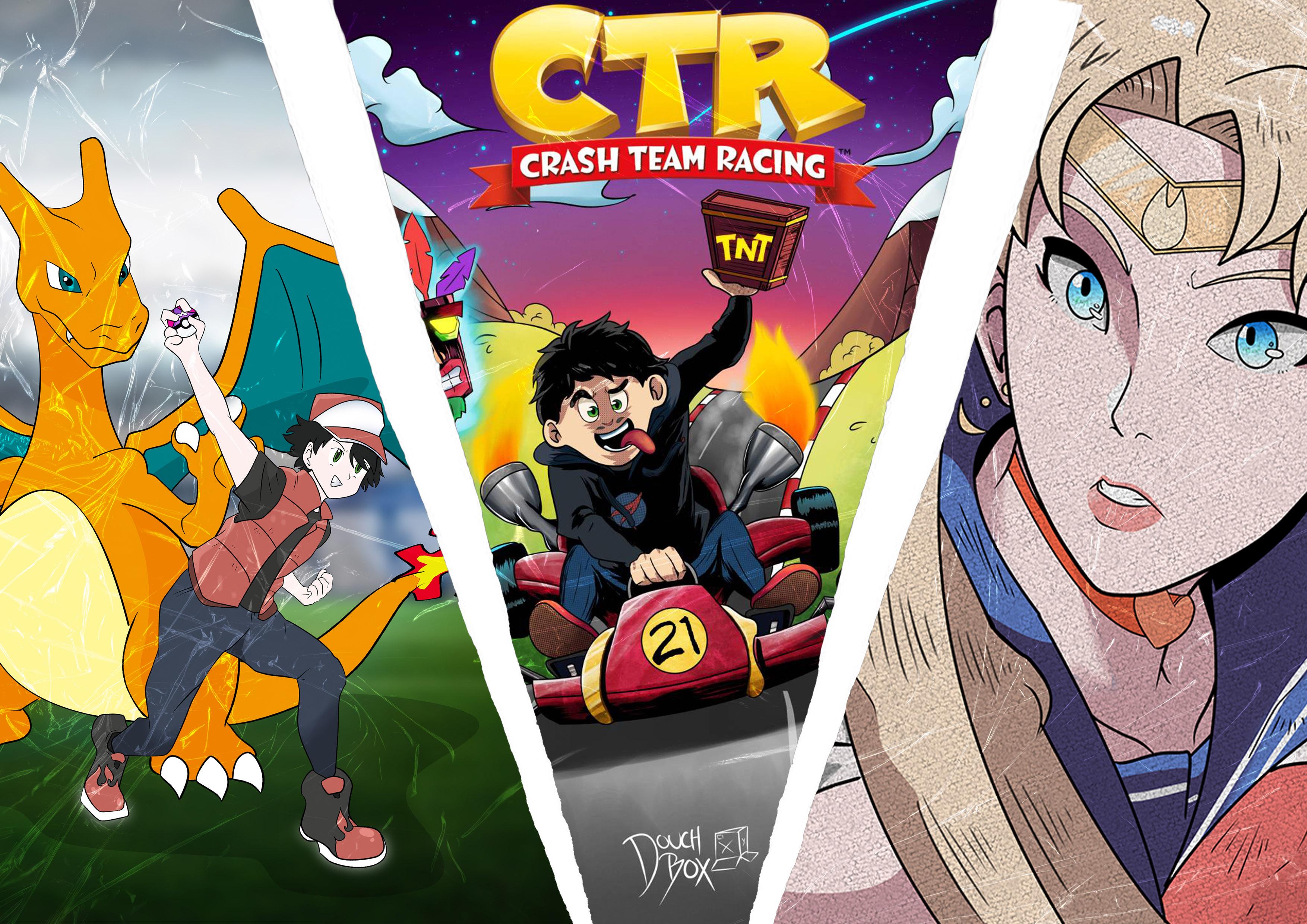 I will draw you with comic or anime style