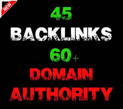 I will Create 45 Backlinks from High DA-60+ Domains-Skyrocket your Google RANKINGS NOW