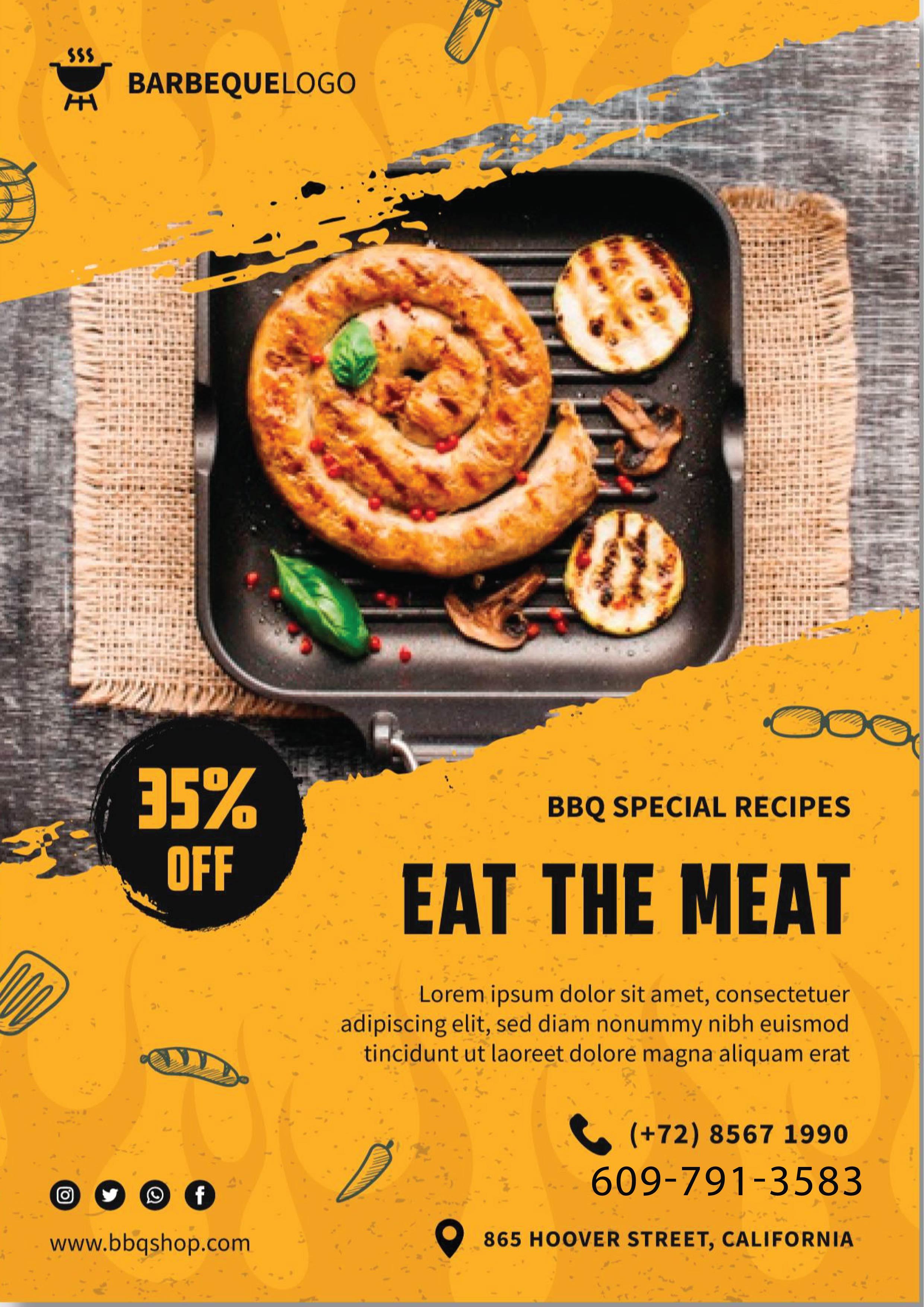 I will Design professional flyer ,poster and brochures.