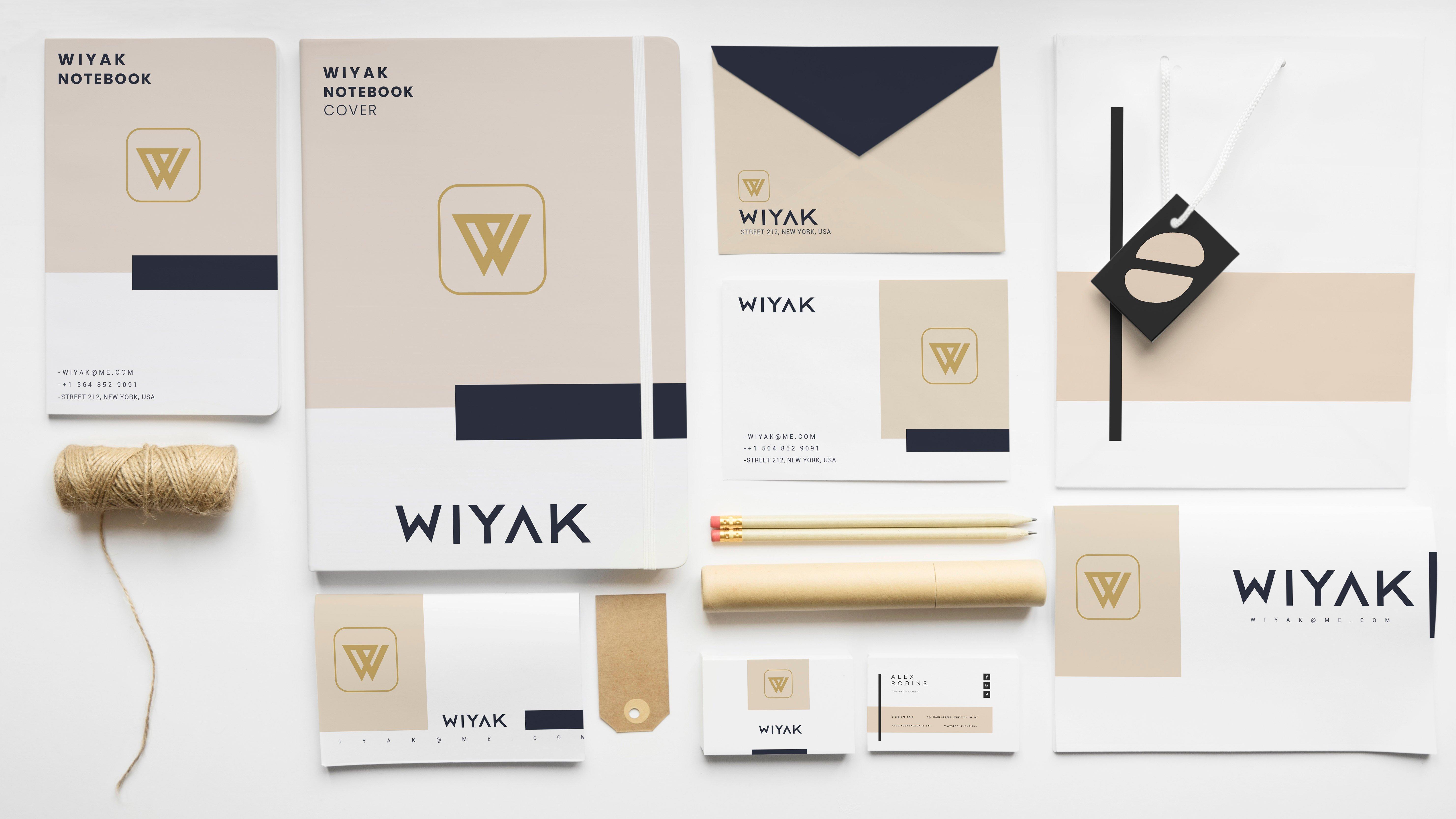 modern minimalist logo brand identity and logo guideline for existing or startup company