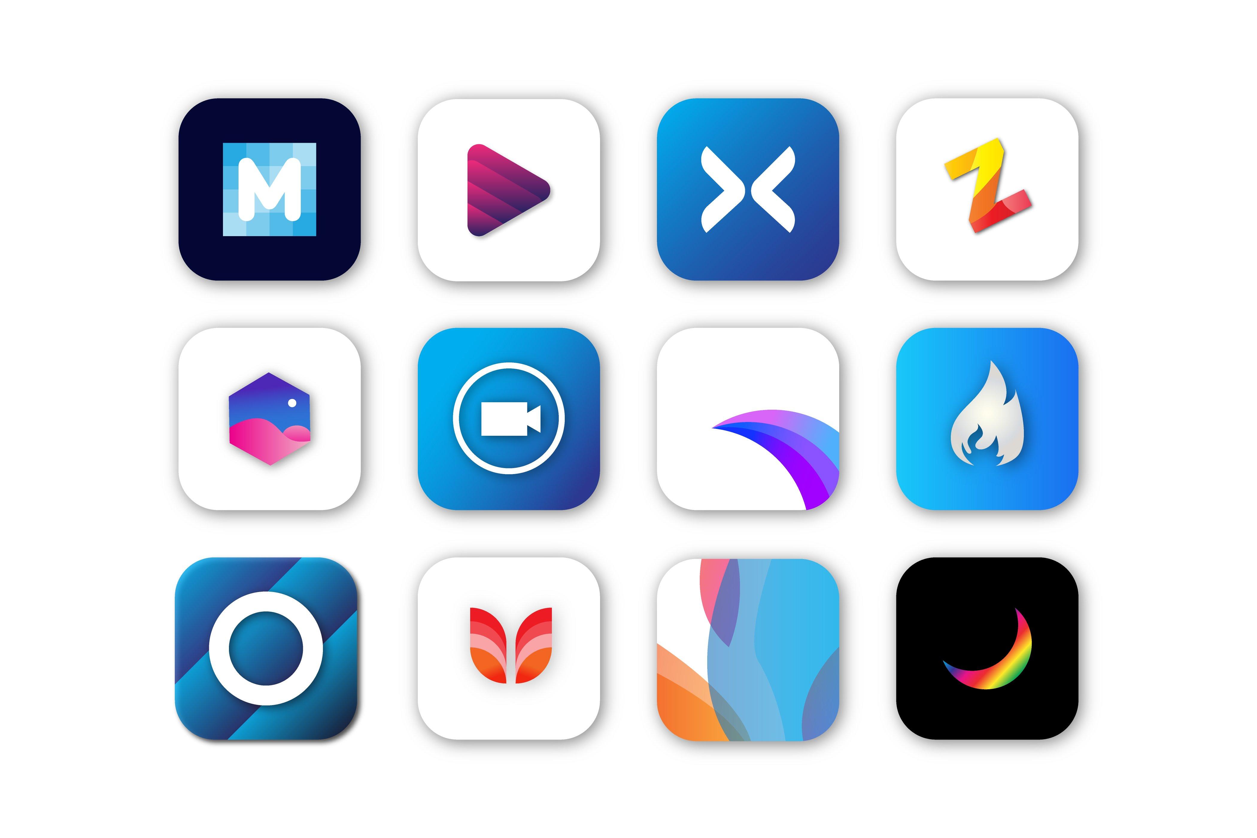 I will design your App or website modern Logo and Icon 