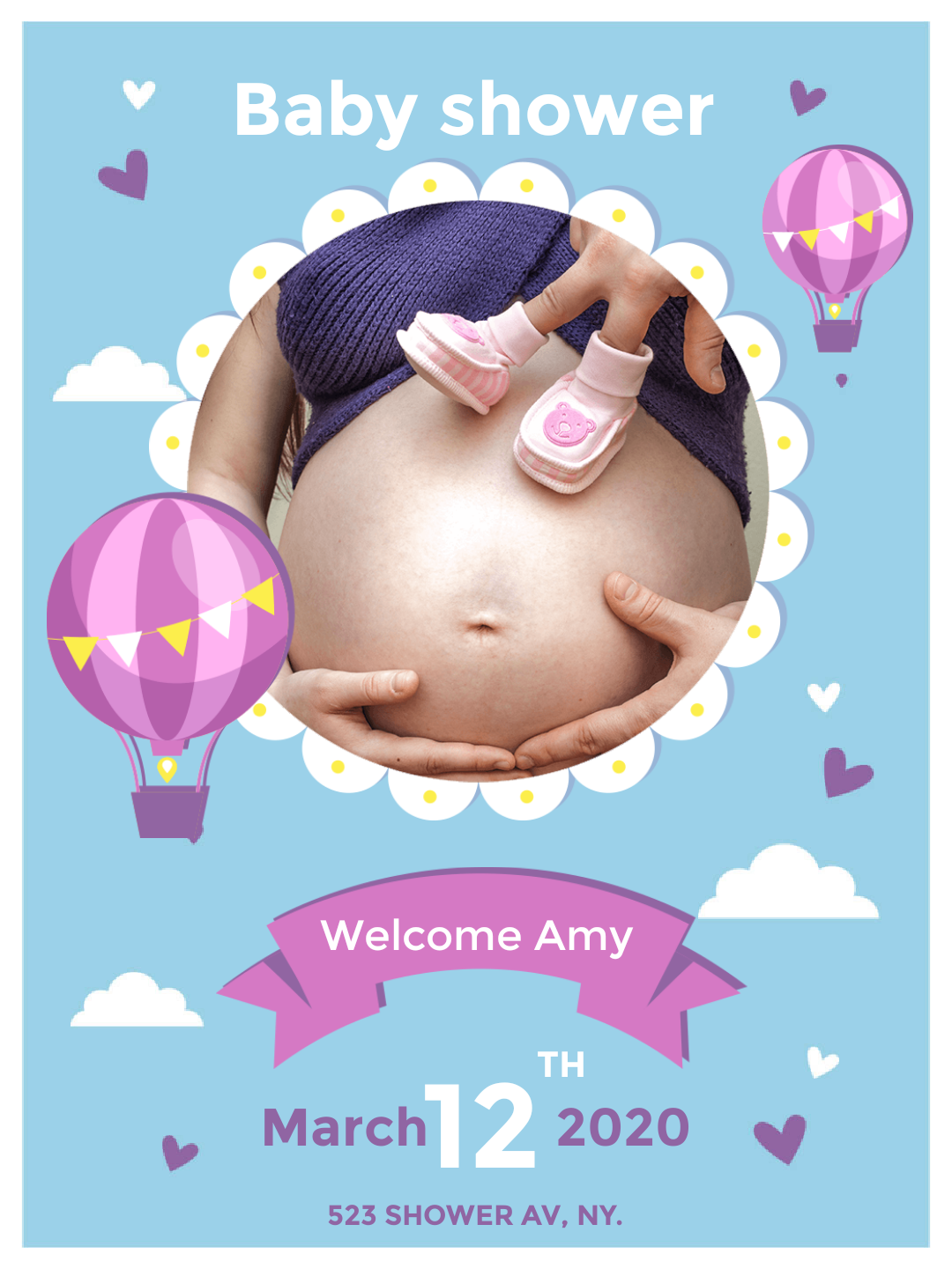 Create Invitations cards for all your events 