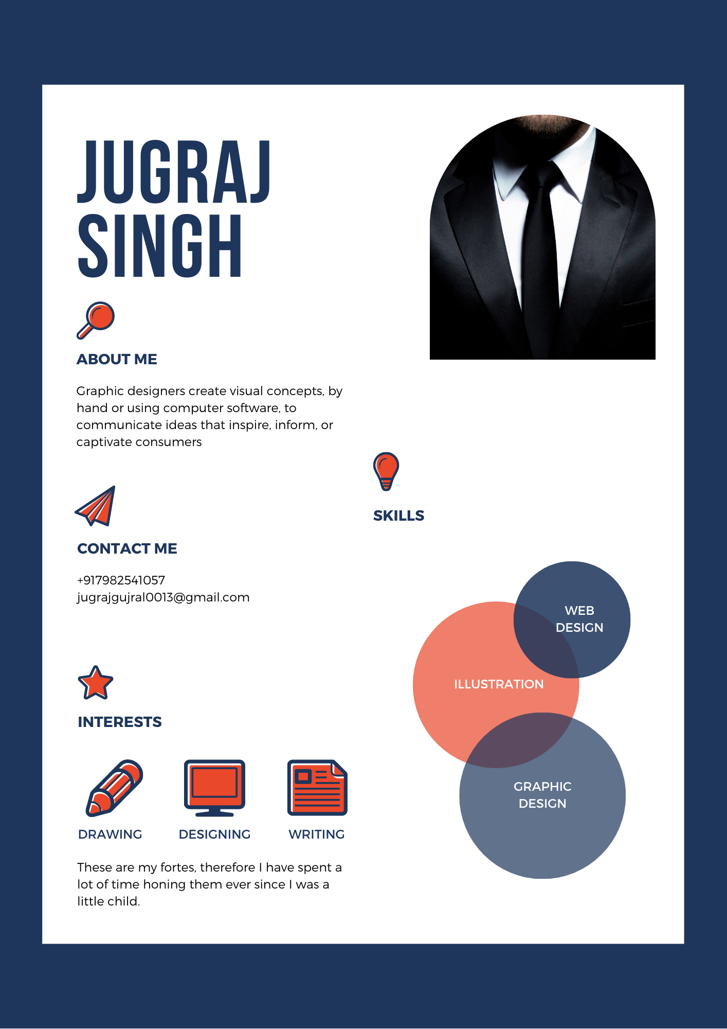 I am a graphic designer and do jobs like post making, logo making etc and satisfy my clients 