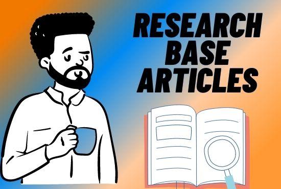 I will write seo optimized handwritten original article