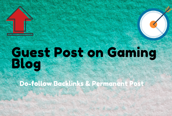 I will do guest post on gaming sites