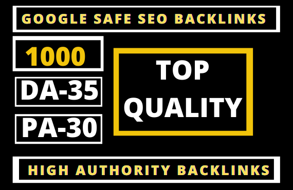 I well Get 1000 Web 2.0 PBN Dofollow Backlinks DA 50+ PA 40+ High Quality Backlinks
