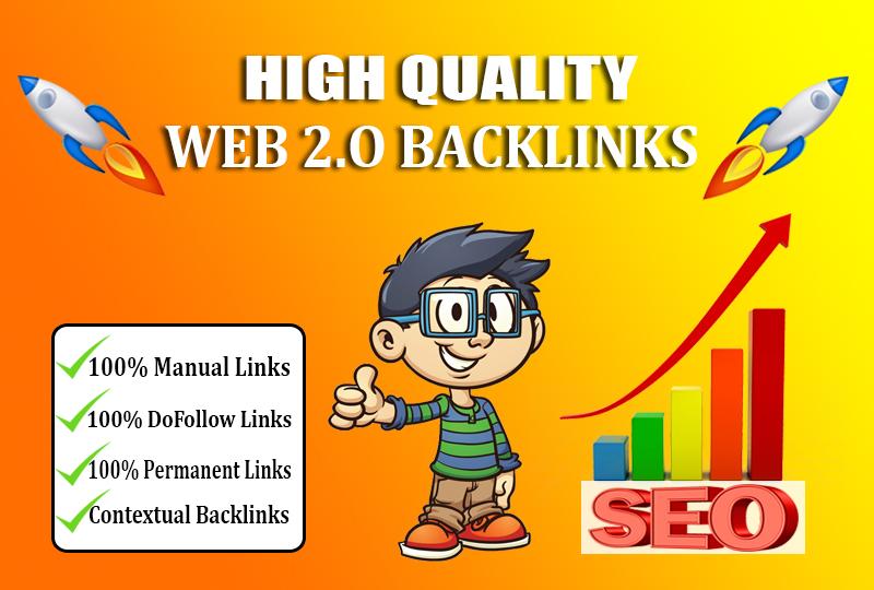 I will create 150+ high authority dofollow contextual SEO backlinks