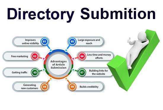 I will provide manually 100 Do-follow directory submission SEO backlinks 