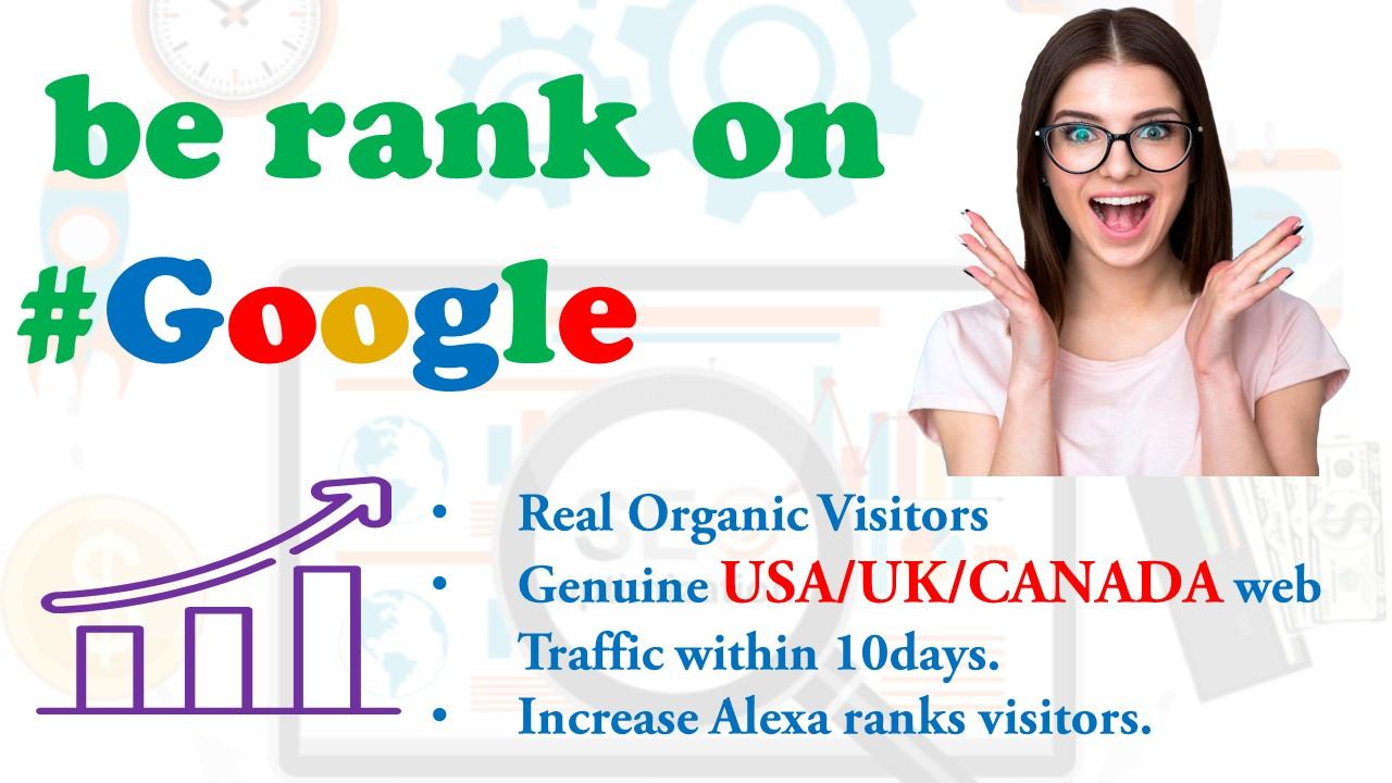  Bring real visitors and niche targerted web traffic 