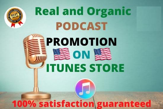 Podcast promotion to increase popularity with huge downloads and rat-ing