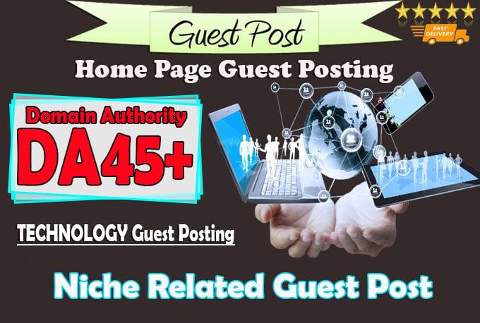 do guest post on da45 hq technology blog