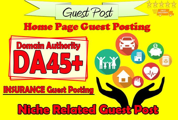 do guest post on da45 hq insurance blog