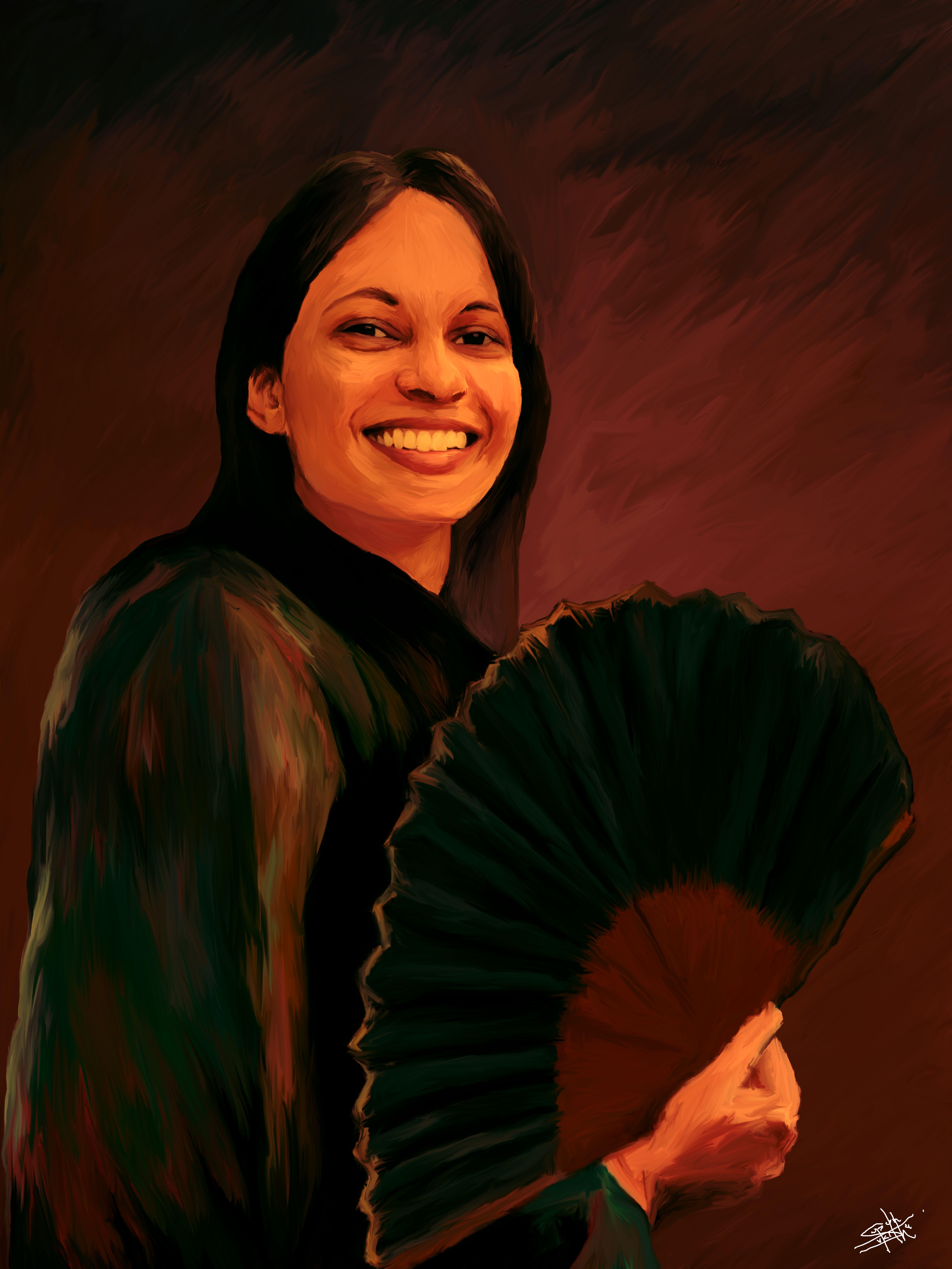 Turn Your Photo Into Vintage Digital Portrait