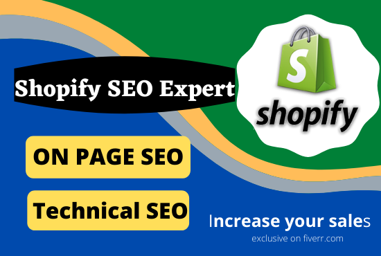 I will do Shopify seo and On page seo for your eCommerce store