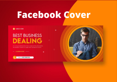 I will design attractive Facebook cover