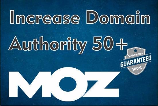 I Will Increase Domain Authority DA 50+