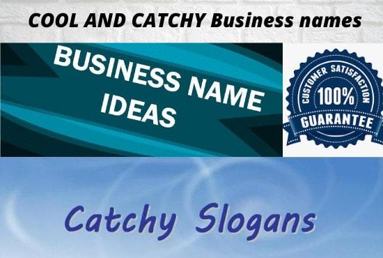Create Catchy Slogans or Taglines for Your Business