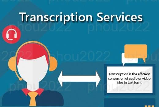 Provide High Quality Transcription of Audio or Video