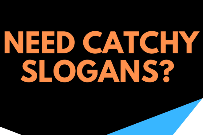 Create Catchy Slogans or Taglines for Your Business